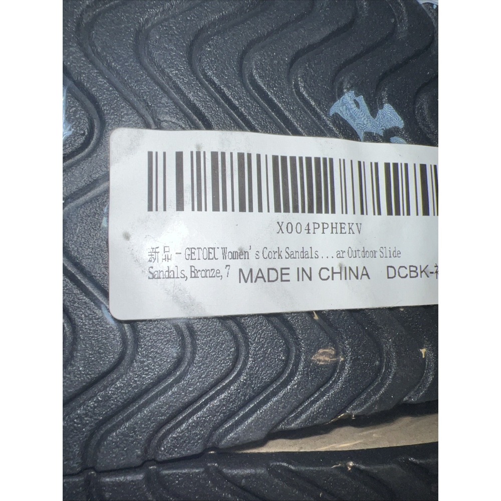 Women's Size 7 Getoeu Sandals - Picture 5 of 5